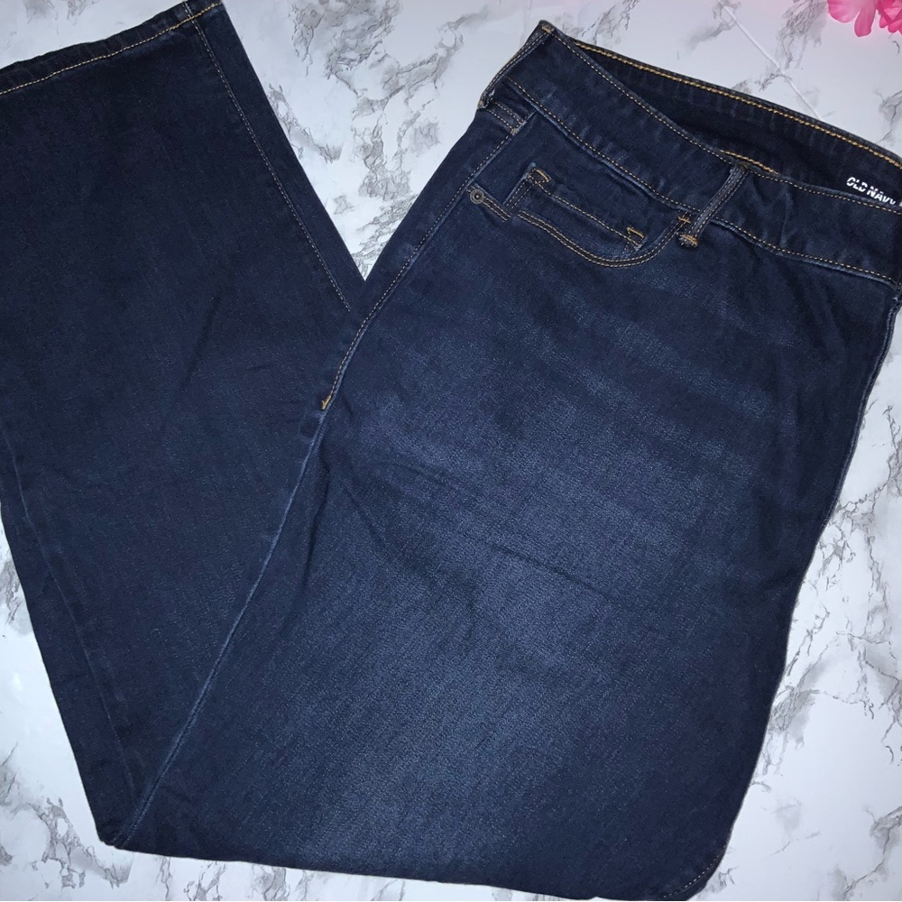 Gloria Vanderbilt Blue Flare Wide Leg Jeans